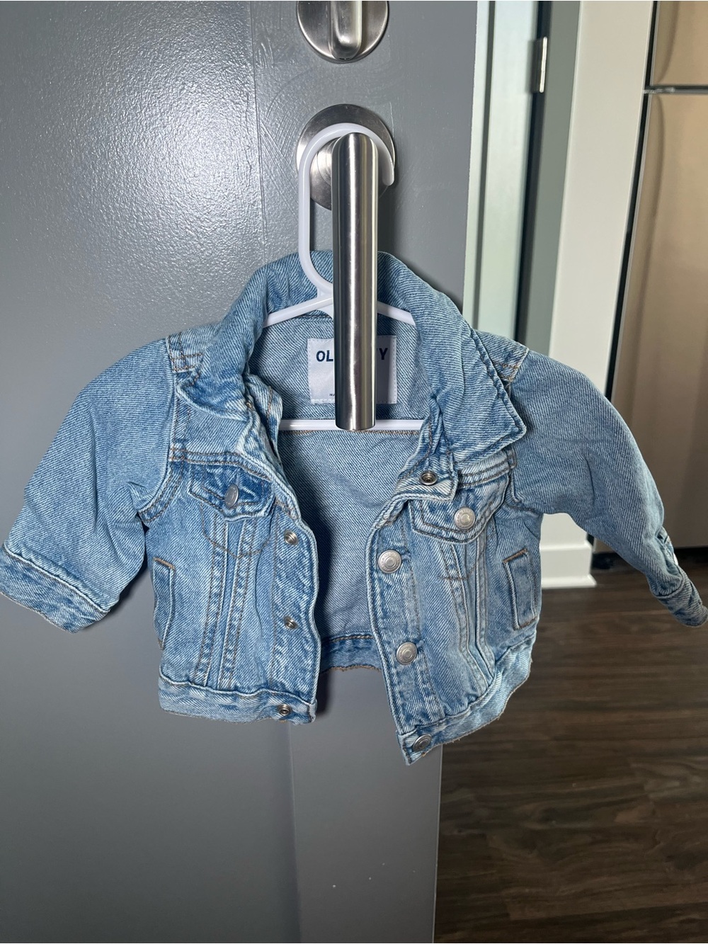 Old Navy Light Wash Denim Jean Jacket for Kids
